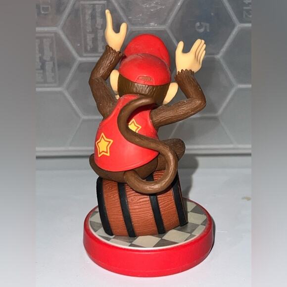 Diddy Kong Super Smash Bros Amiibo Nintendo Switch Wii U 3DS 2DS 3DSXL 2DSXL - Picture 3 of 6
